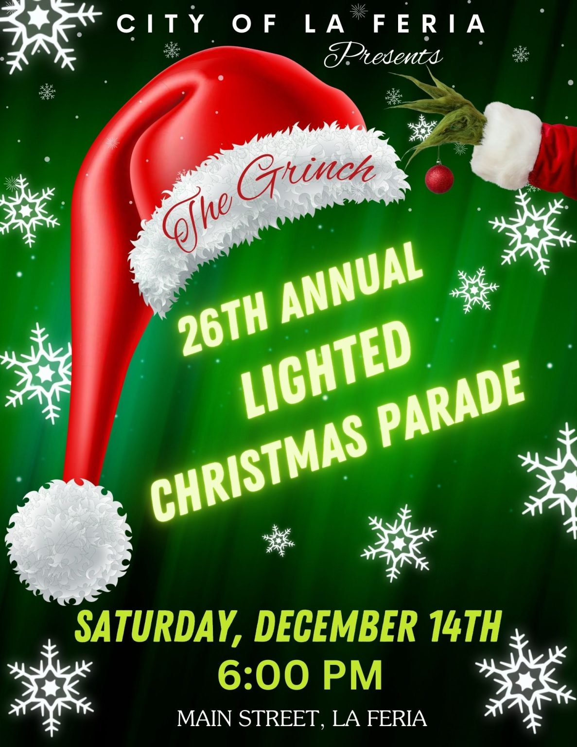 2024 Christmas parade City of La Feria, TX